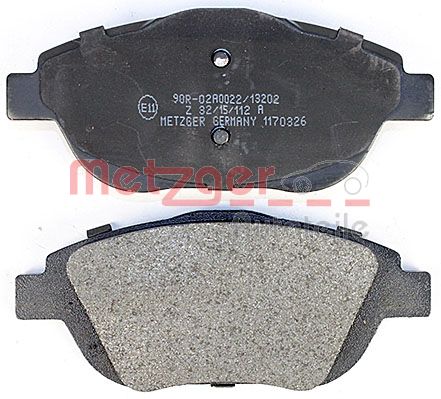 METZGER 1170326 GREENPARTS Bremsbelagsatz, Scheibenbremse